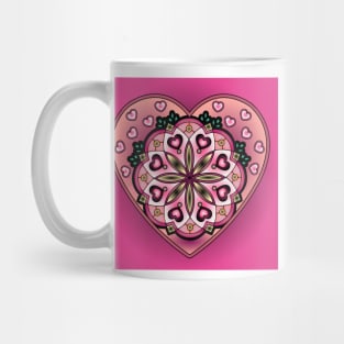 Love Hearts 167 (Style:27) Mug